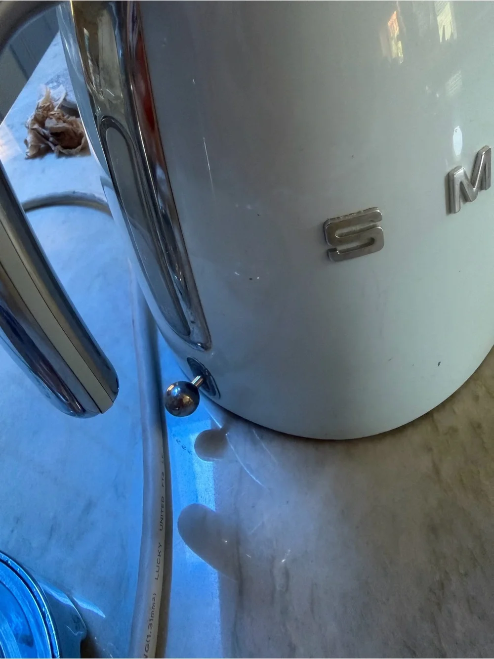 Smeg white electric